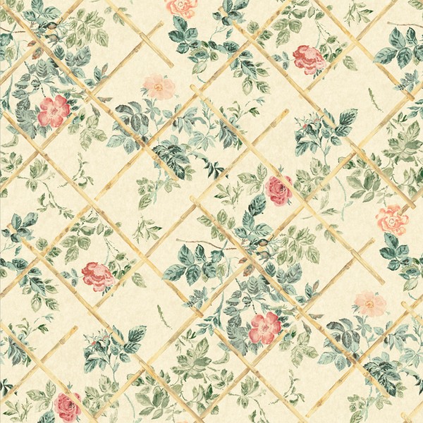 Rose Trellis Wallpaper  from Madeaux By Richard Smith 