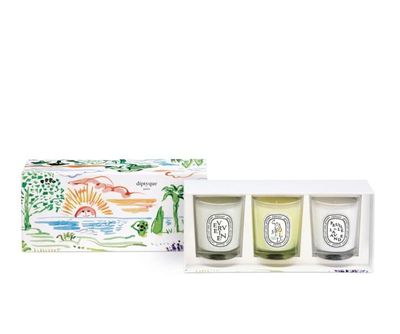 Set Of 3 Small Scented Candles