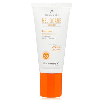 Gel Cream Colour Light SPF 50 from Heliocare