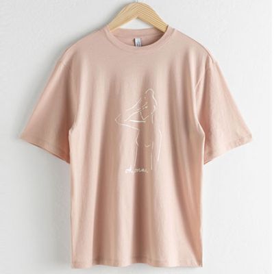 Oversized Oh Man Graphic Tee from & Other Stories