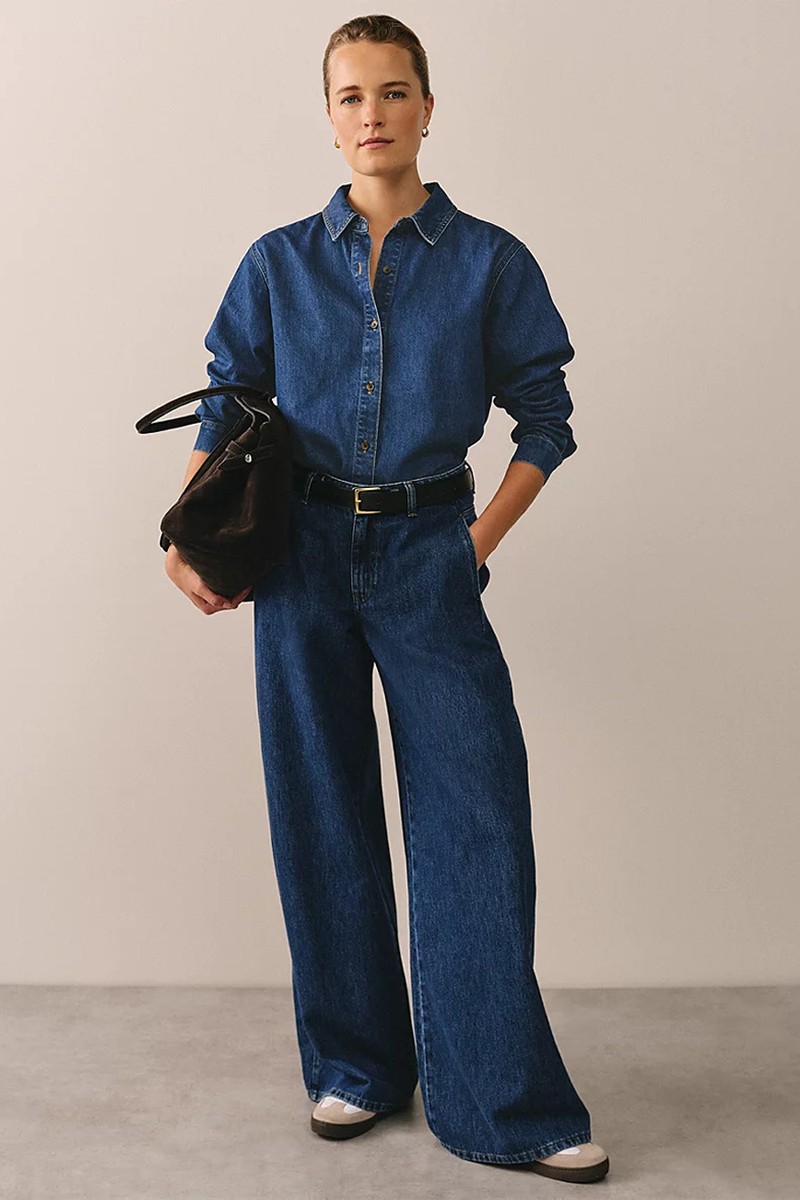 Hoxton Wide Leg Jeans