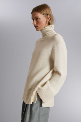 Oversized Turtleneck Wool Jumper from & Other Stories