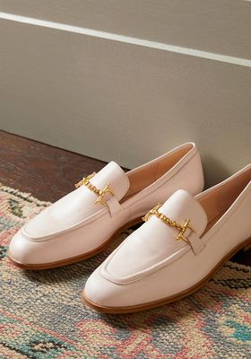 Snaffle Detail Leather Loafers from Boden