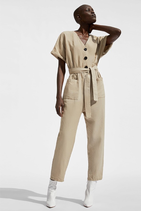 Jumpsuit With Buttons from Zara