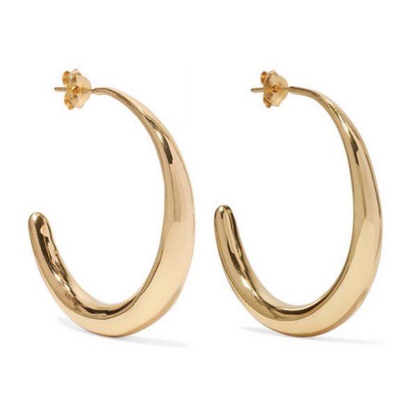 Liquid Hoop Earrings from Louise Olsen