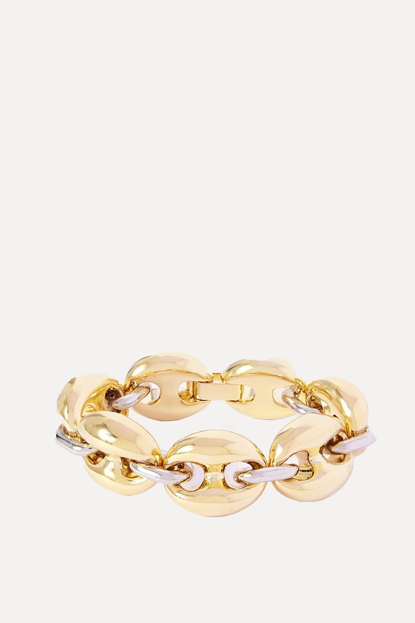 Gold & Silver-Tone Bracelet from RABANNE