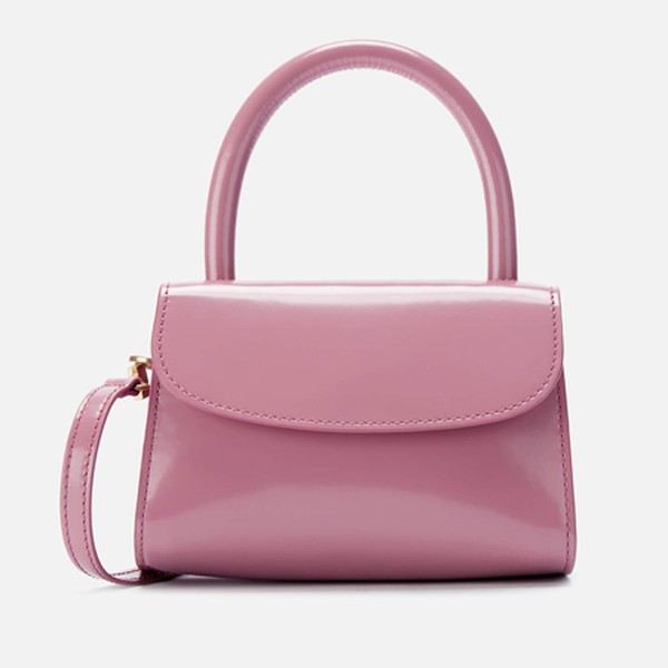 Mini Semi Patent Leather Tote from By Far