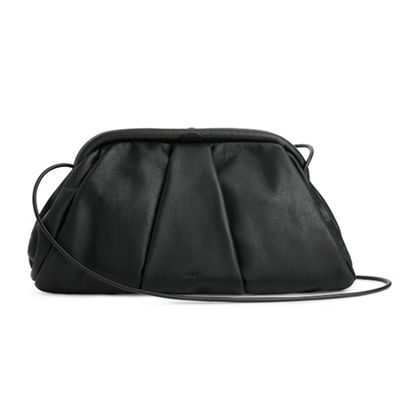 Soft Leather Clutch Bag from Arket
