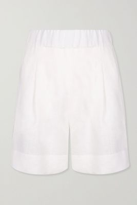 Zurich Organic Linen Shorts from Asceno