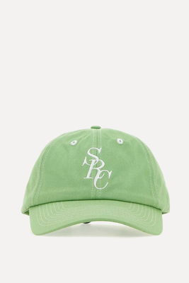 Logo Embroidered Curved Peak Cap from Sporty & Rich 