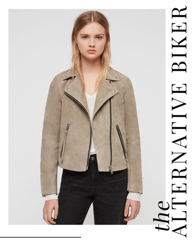 Suede Dalby Biker Jacket