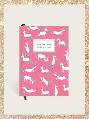 Pink Unicorn Notebook, £21.99 | Papier