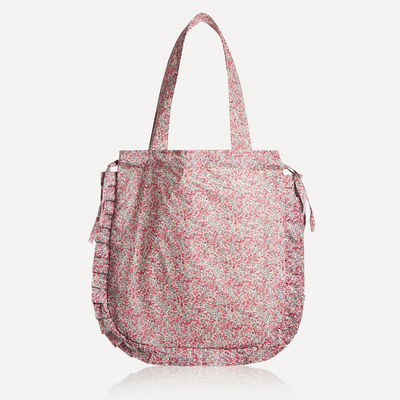 Wiltshire Bud Frilled Cotton Tote Bag from Maison M