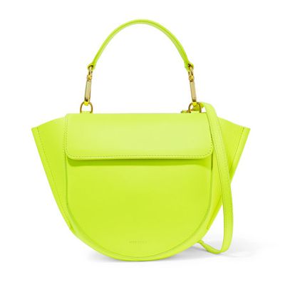 Hortensia Mini Neon Leather Shoulder Bag from Wandler