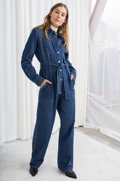 Denim Overall Jumpsuit from & Other Stories