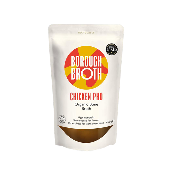 Free-Range Organic Chicken Bone Broth  from Borough Broth