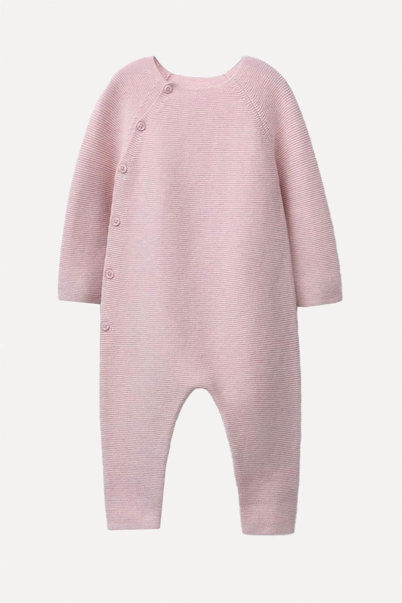 CABLE-KNIT JUMPSUIT