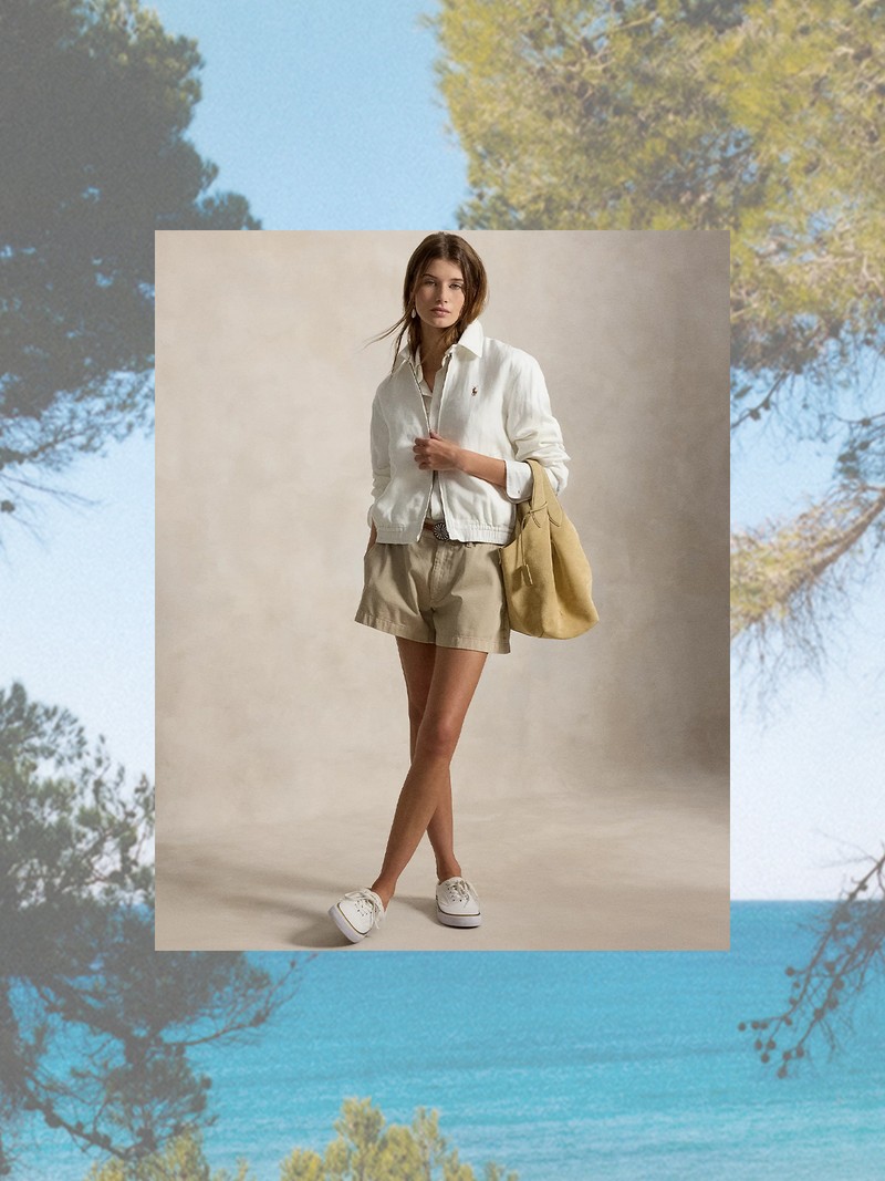 Linen Windbreaker 