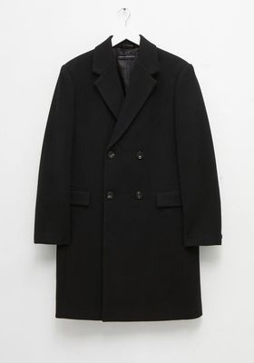 Formal Melton Double Breasted Coat
