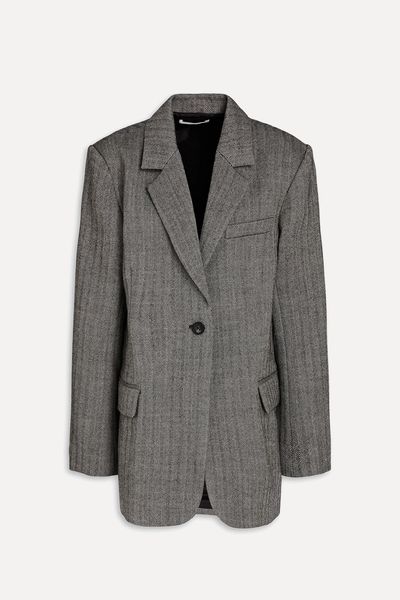 Herringbone Wool Blazer from CO