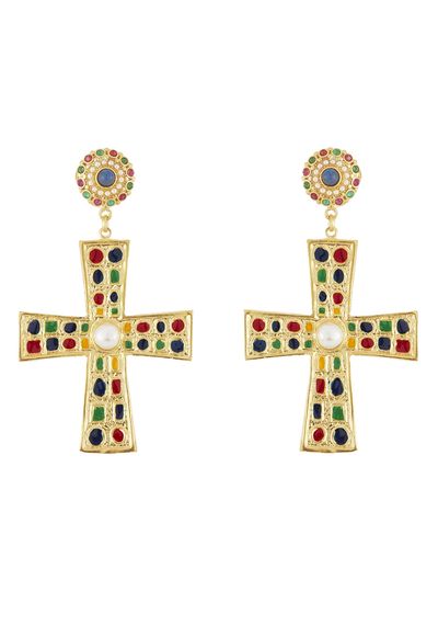 Cross Earrings