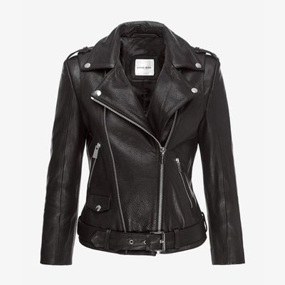 Cropped Moto Jacket