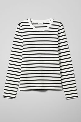 Kate Striped Long Sleeve from Weekday
