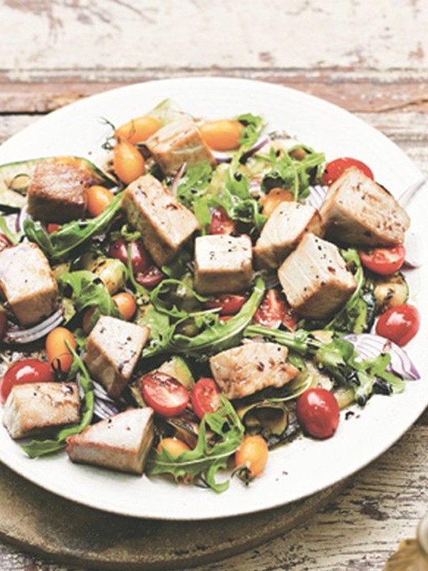 Fresh Tuna With Preserved Vegetables