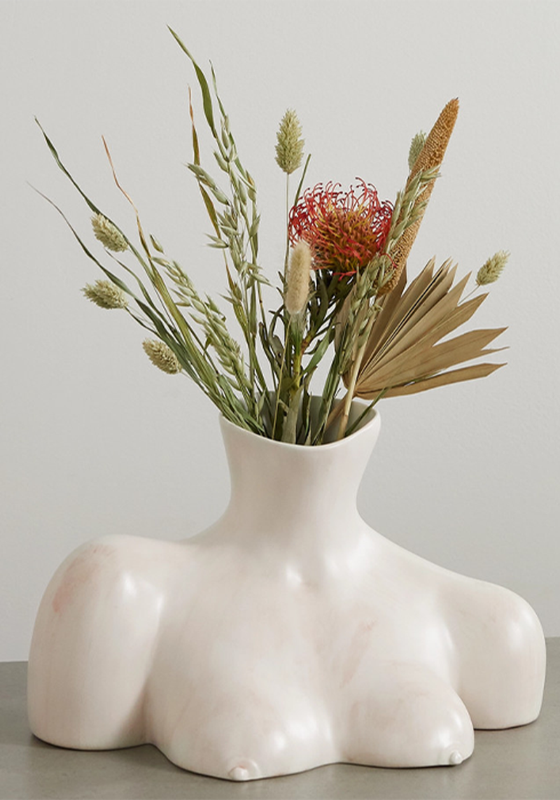 Breast Friend Ceramic Vase from Anissa Kermiche
