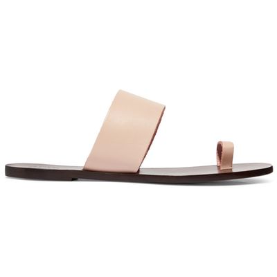 Cutout Leather Slides from ATP Atelier