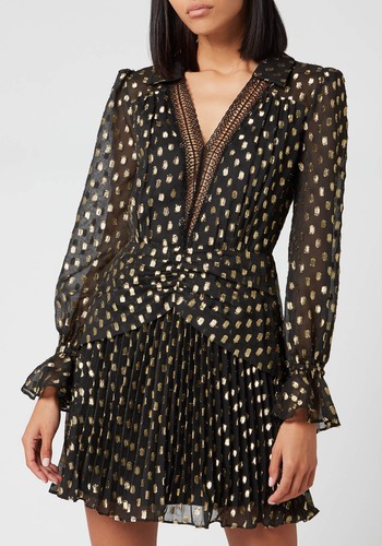 Dot Fil Coup Mini Dress from Self-Portrait