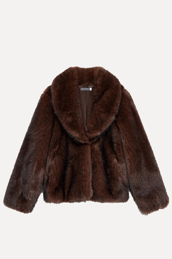 Faux Fur Jacket from Mint Velvet