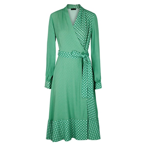 Reflections Printed Wrap Dress from Stine Goya