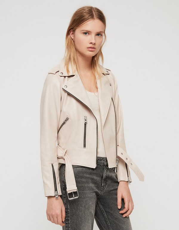 Balfern Leather Biker Jacket