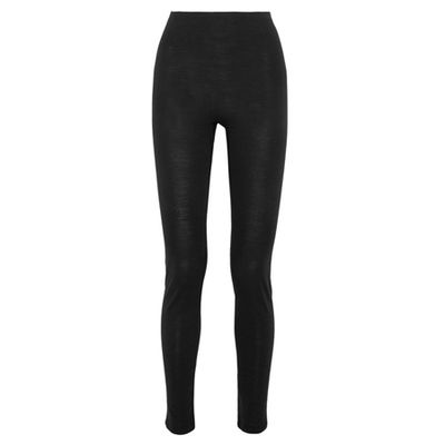  Merino Wool & Silk-Blend Jersey Leggings from Hanro