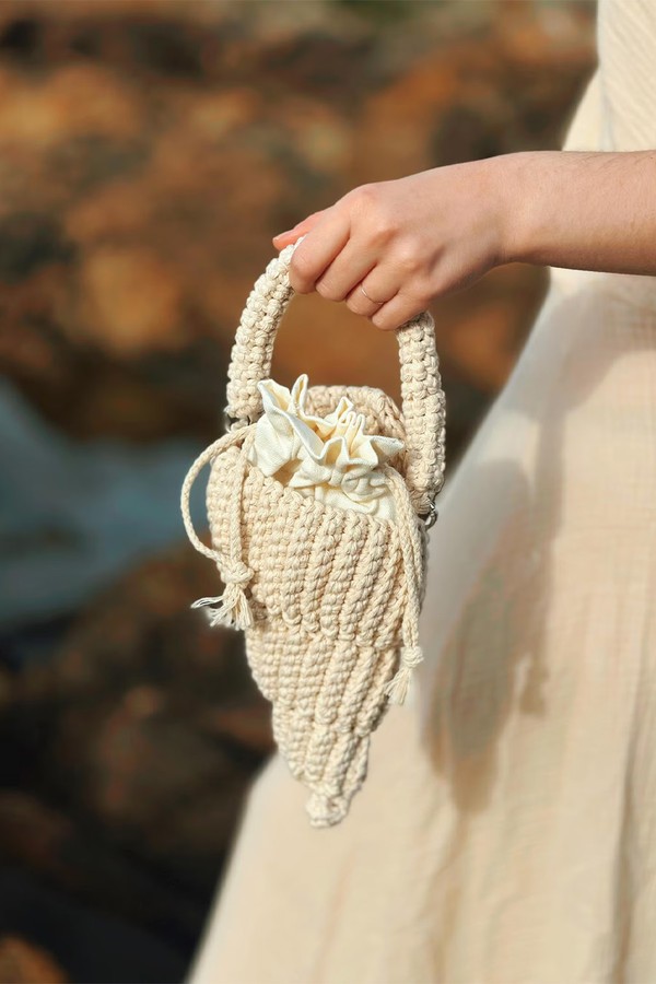 Handmade Crochet Seashell Handbag from Crochet By Luton