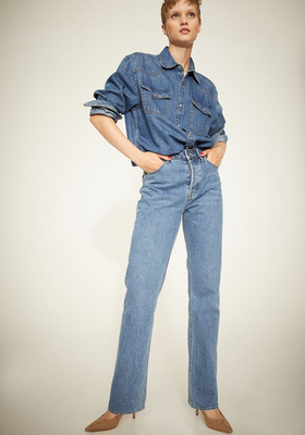 Straight High Jeans from H&M
