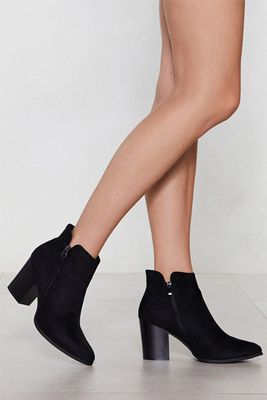 Things Are Looking Up Faux Suede Boot