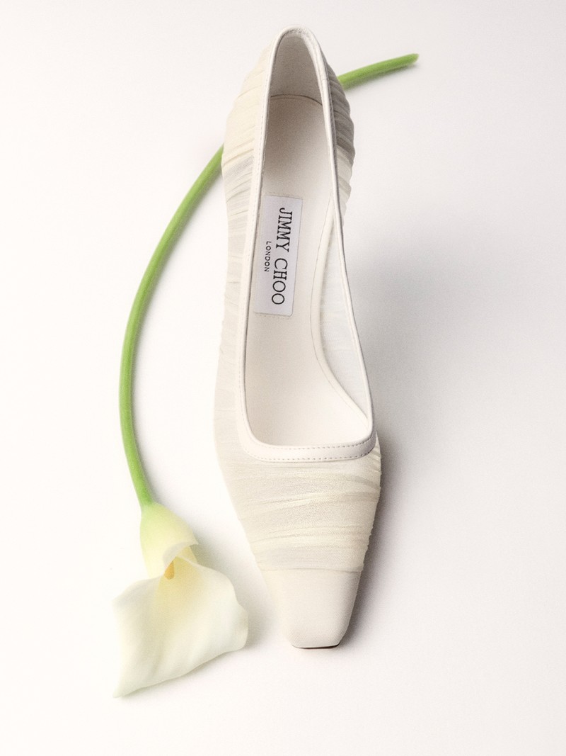 Lotta 100 Tulle & Nappa Pumps