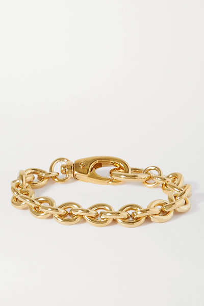 Cable Gold-Plated Bracelet from Laura Lombardi