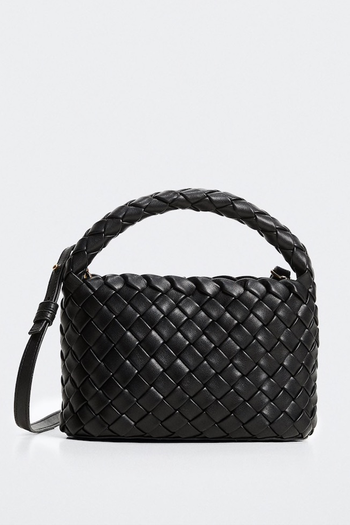 Braided Design Bag from Mango