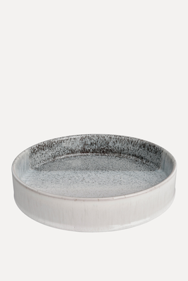Grey Accent Straight Round Tray  from Denby Studio 