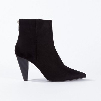 Ally Cone Heel Ankle Boots from Miss Selfridge