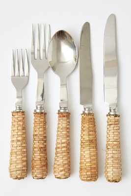 Rattan Cutlery Set from Mrs. Alice