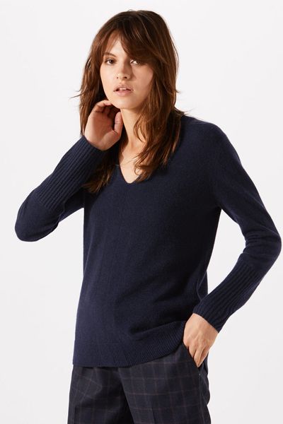 Cashmere Nikita V-Neck Jumper from Jigsaw