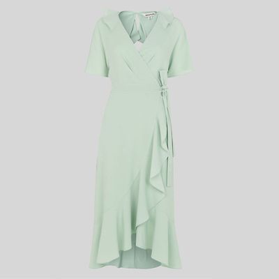 Abigail Frill Wrap Dress from Whistles
