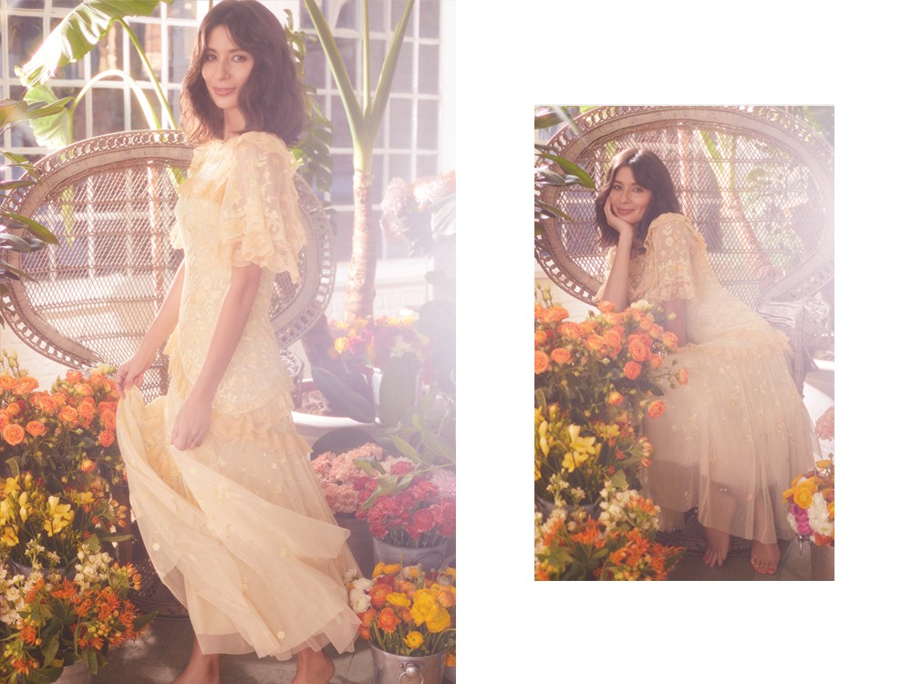 Earth Garden lace Ballerina Dress, £355