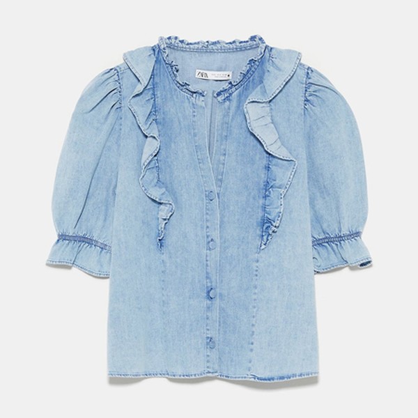 Ruffled Blouse from Zara