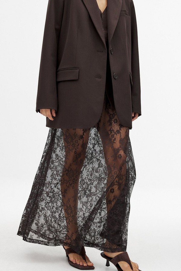 Lace Maxi Skirt from NA-KD