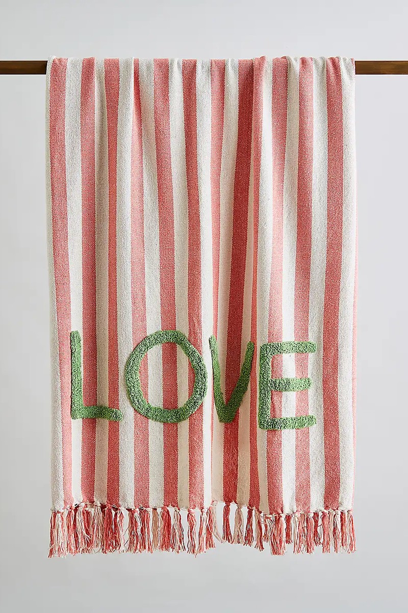 Tufted Love Throw